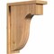 Ekena Millwork Del Monte Smooth Corbel w/Backplate, Western Red Cedar, 5 1/2"W x 14"D x 18"H COR06X14X18DEL01SWR - alternate 1